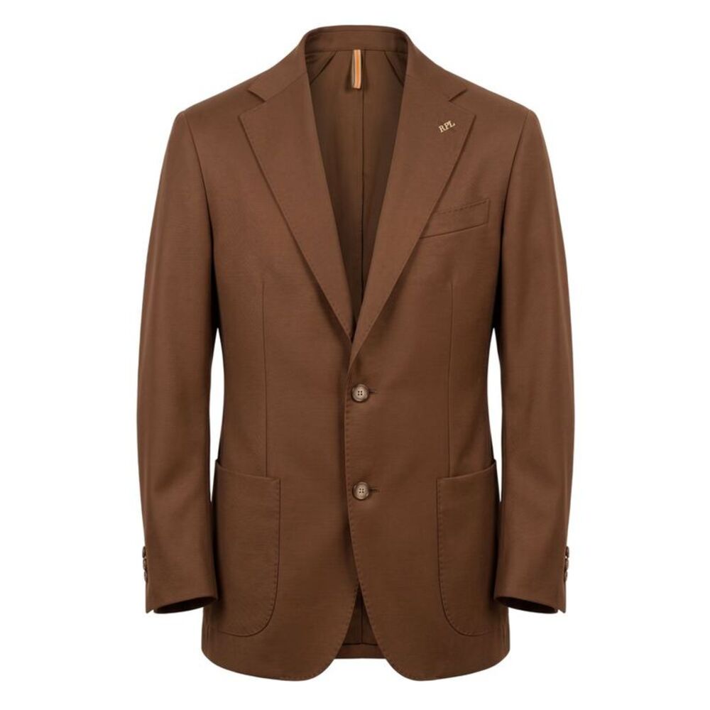 Roberto Pepe Luxury Brown Viscose Men's Men's Jacket